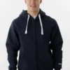 Gruppeklær zip hood marine